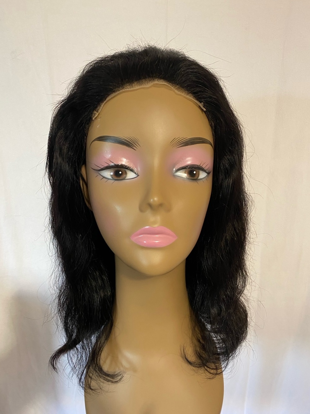 14" HD 4x4 Lace Closure Wig Human Hair Body Wave Glueless Bob PreCut Wear & Go